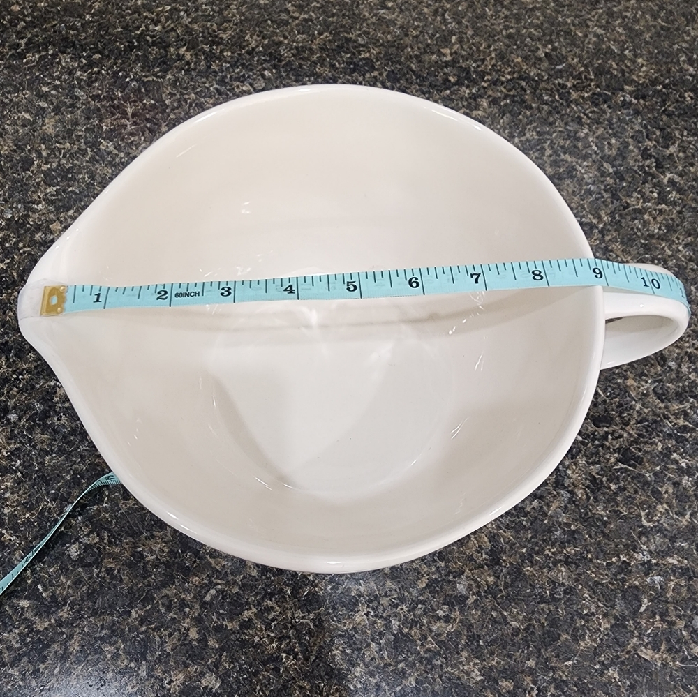 Rae Dunn HAPPY HALLOWEEN Mummy pattern Mixing Bowl - Picture 8 of 8